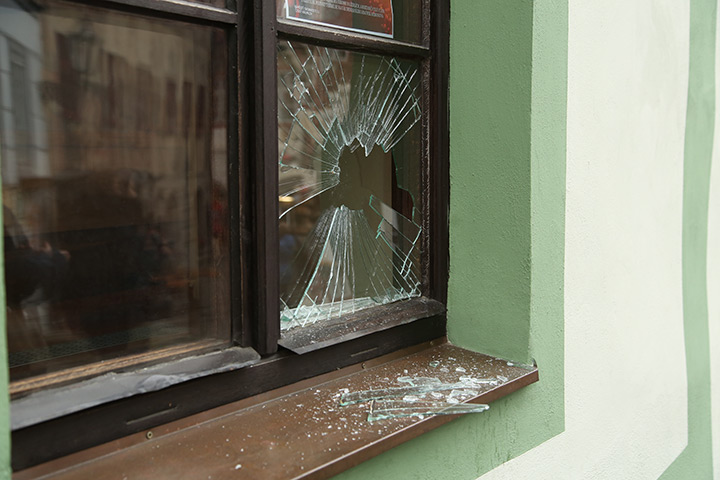 A2B Glass are able to board up broken windows while they are being repaired in Carlisle.